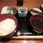 Shunsenwashokunoda - ご飯セット