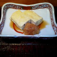 食幹 渋谷 - 松茸入りの出汁巻き卵