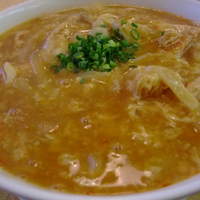翠林 - 冬の人気「青蟹湯麺」