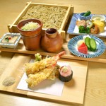 Edo Soba Kikyou - 天ぷらも味わえる蕎麦ランチ「雅」
