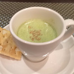 創作イタリアン Gemelli - インゲンのスープ