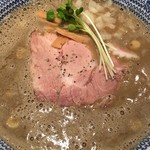 煮干しらーめん玉五郎 - スープ熱くてやっぱりイイ〜♫ つけ麺もイイんだけども