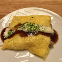 OSAKA きっちん。 虎ノ門店 - 豚ひき肉を使ったとん平焼き！美味い！