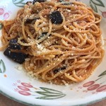 サイゼリヤ - ナスのトマトスパゲティ