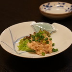 酒食屋つくし - ヒラメのタタキ