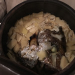 旬菜 おぐら家 - 桜鯛と筍の炊き込みご飯