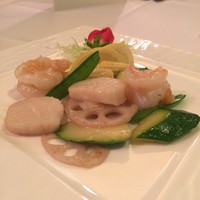 花梨 - 海老と帆立貝の炒め