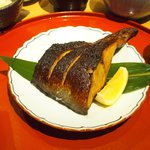 たき下 - 黒むつの柚香焼き 1295円