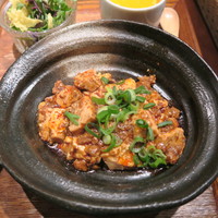 中華旬彩 森本 - 麻婆豆腐拡大