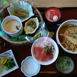 和食麵處 Sagami 長浜店 - 味　菜　御　膳　(￥1290+税)
