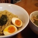 麺屋 菜々兵衛 - つけ麺冷や盛り(煮玉子トッピング)