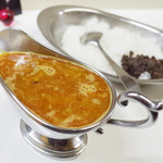 かれーの店 うどん  - 豆かれー(1100円)