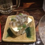 カナキッチン - イカ塩辛豆腐