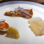 欧風バル・マザン - ランチの前菜3種