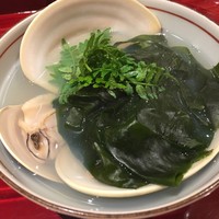 銀座 しのはら - 東京湾のヤマトハマグリの鍋