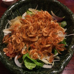 吉仙 - 揚げ桜エビが香ばしく野菜とマッチング！