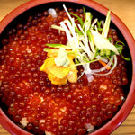 鮨天 - いくら丼（１５００円）