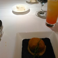 代官山ASO チェレステ 日本橋店 - 鱈のすり身クロケットポルチーニ茸ソース