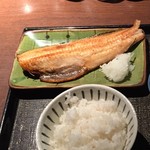 酒彩 和の香  - 焼魚定食（ホッケ）850円