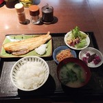 酒彩 和の香  - 焼魚定食（ホッケ）850円