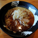 客野製麺所 - 2017年2月5日(日)　冬期限定ガーリック味噌(800円)