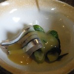 Asahi - 八丁味噌のロースかつ定食（きびなごとねぎの酢味噌和え）