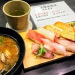海都 - ﾗﾝﾊﾟｽ特別ﾒﾆｭ-☆人気寿司ﾗﾝﾁｾｯﾄ500円☆3/31