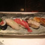 光悦 - コースの最後に出た握り