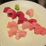 食堂ぱんち 松吾郎 - まぐろの刺し盛り