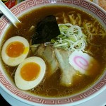 Kourakuen - ２代目醤油ラーメン司490円煮たまごトッピング100円