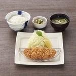 Tonkatsu Maisen - 東京Ｘ 手ごねメンチかつ定食（昼）