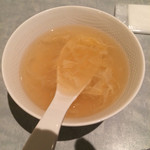 台湾料理 雅致 - 玉子スープ。
            うまし。