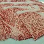 喜八 - 美しい霜降り。