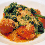 タボラ カルダ ミヤケ - ポルペッタ シチリア：サバのミートボール。