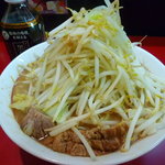 千里眼 - これでも麺2/3で野菜チョイ増し