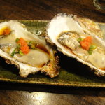 「生カキポン酢」　とっても肉厚♡