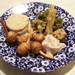 TAPiR - からしれんこん、ブロッコリー、さと芋、くわい(かぼちゃの代わりに)