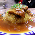 老広東 - 角煮炒飯（大盛り）（２０１１年１月）