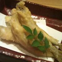 小割烹おはし 恵比寿 - わかさぎの天ぷら