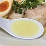 麺や けせらせら - 鶏白湯スープ (西武池袋本店 春の北海道うまいもの会)