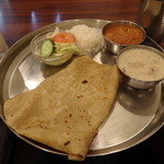 アーンドラ・キッチン - あとでライスをお代わりしました