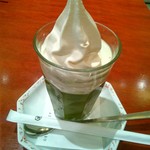 甘や 麻布茶房 西武岡崎店 - 抹茶フロート