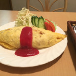 カフェレストランパセリ - オムライスセット
      980円