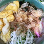 丸ト庵 - 冷やし揚げ餅うどん