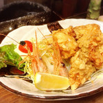 旬鮮味処 かつら - とらふぐ唐揚げ