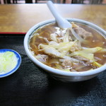 栄楽 - 肉南蛮うどん(８５０円）