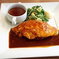 ブルーキッチン 堺筋本町店 - オムライスランチ
