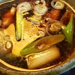 蕎麦喰い処 利めい庵 - つけ汁アップ