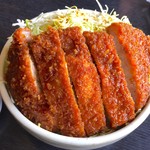 明治亭 - ソースかつ丼 大盛り 1440円+税