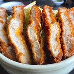 ソースかつ 断面